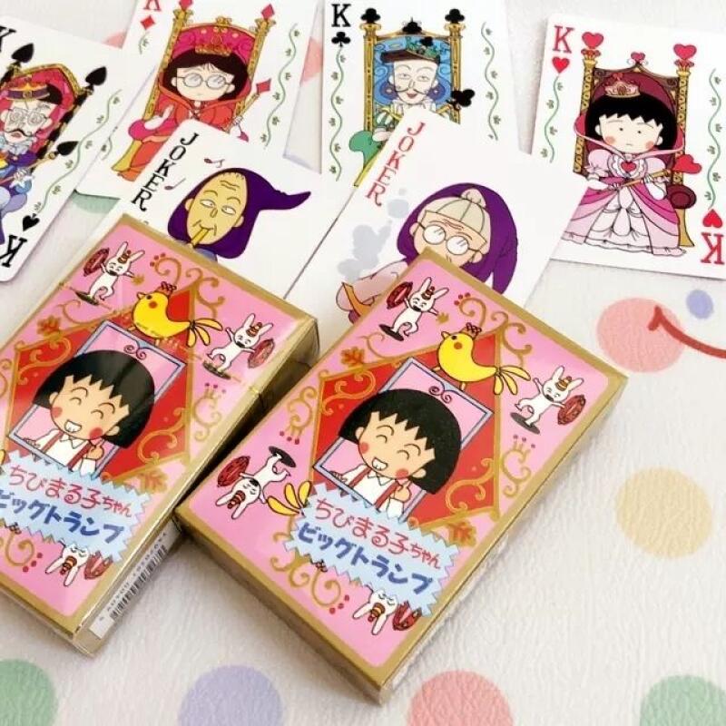 Party Games Entertainer - Chibi Maruko Chan Cartoon-Spielkarten im japanischen