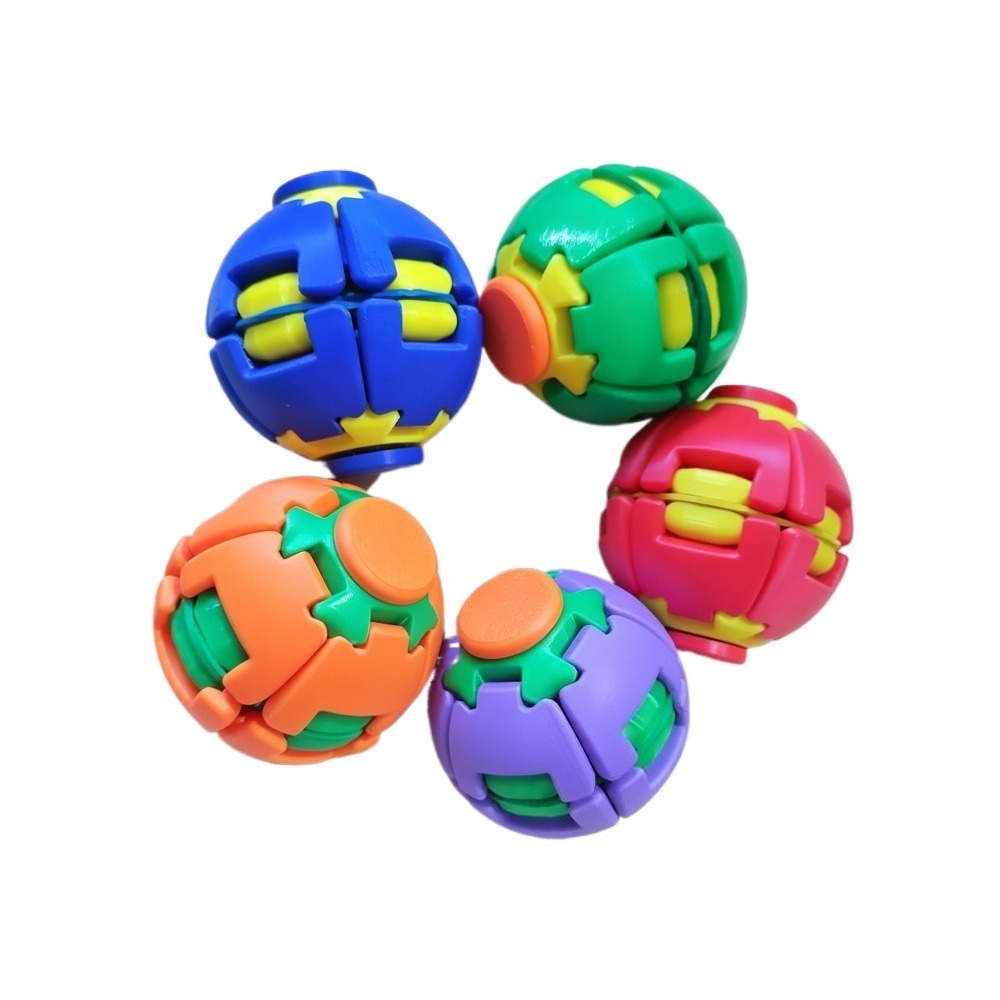 Party Games For Adults And Kids - Verwandelbarer Fidget-Spinner-Ball, durch Drücken zu drehen,