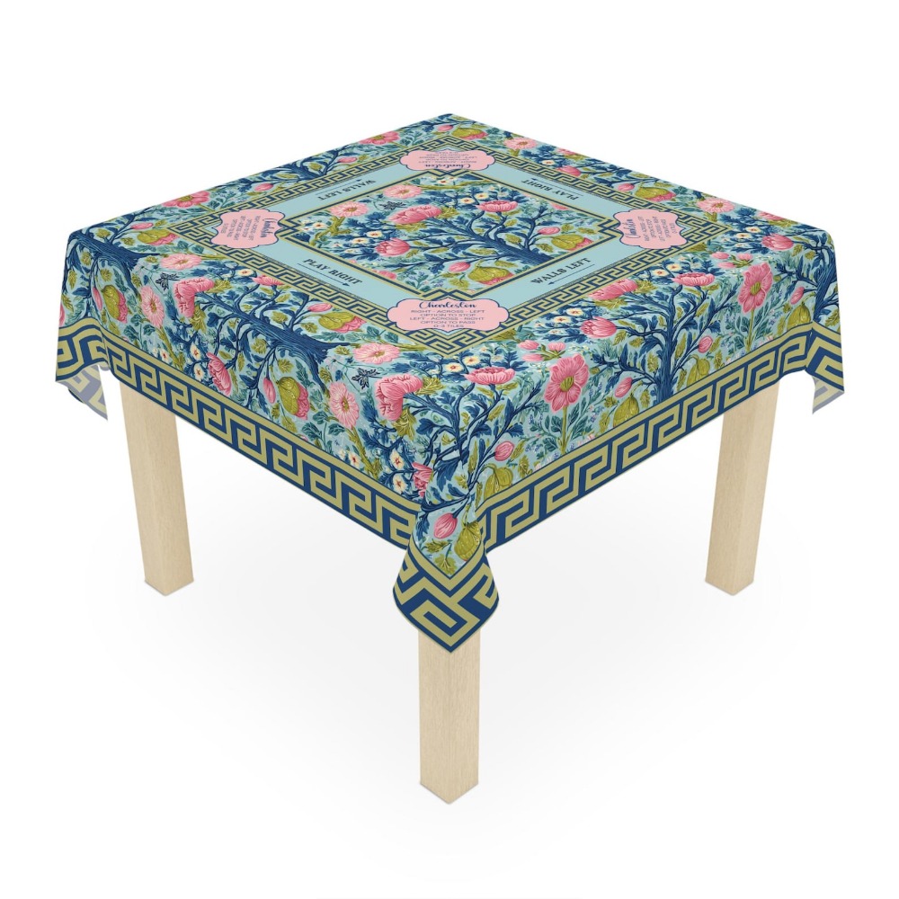 Games Garden Party - Garden Majesty Mahjong Quadratische Tischdecke -