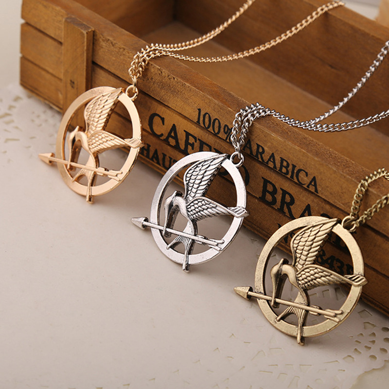 Party Games Simple - Neue Einfache Nischen-Trend-Film-Schmuckstücke Hunger Games Vogel-Halskette