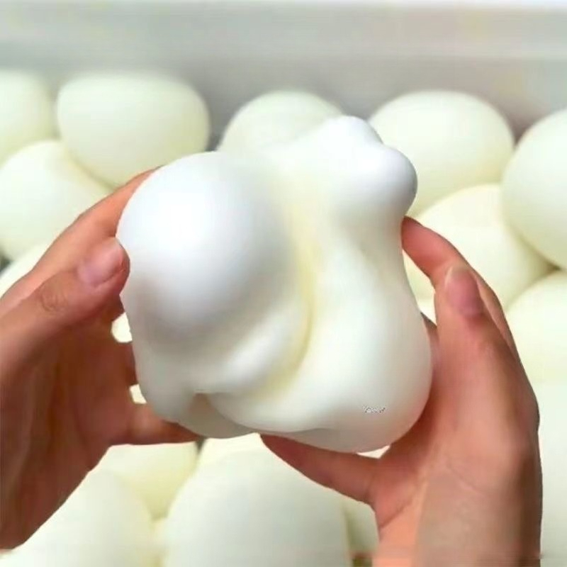 Party Games For Adults And Kids - Großer Quetschbarer Brot-Stressball Fidget-Spielzeug Weicher Brötchen-Quetschball