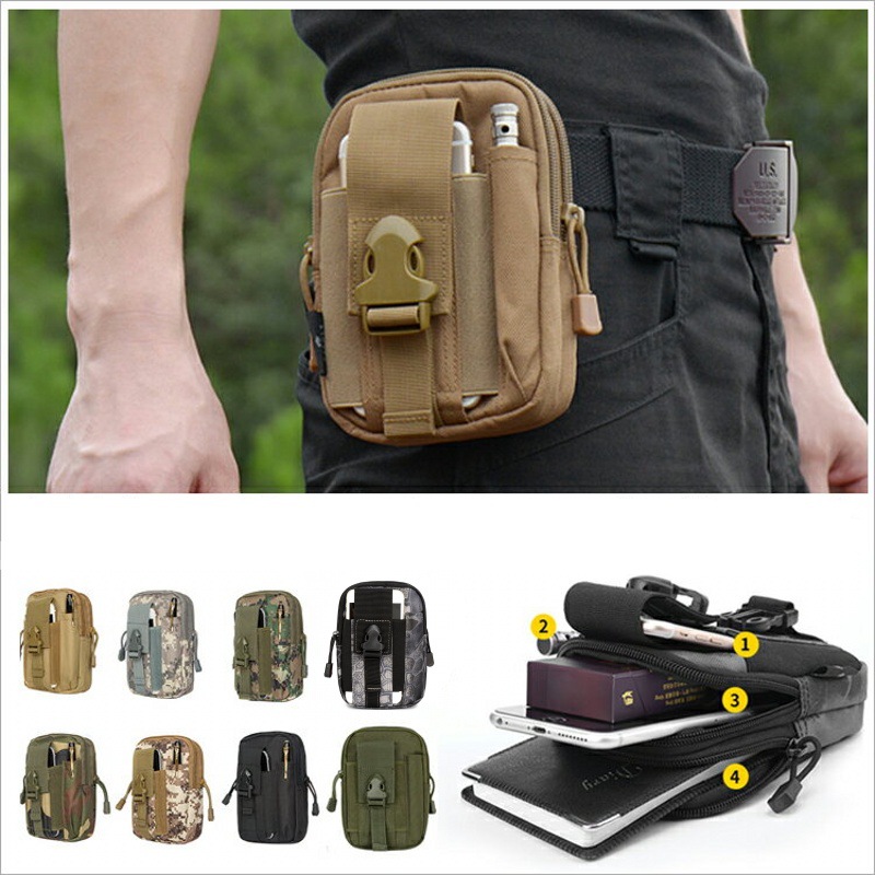Sack Race Bag - Kleine Molle Tasche Hüfttasche Tasche Telefon