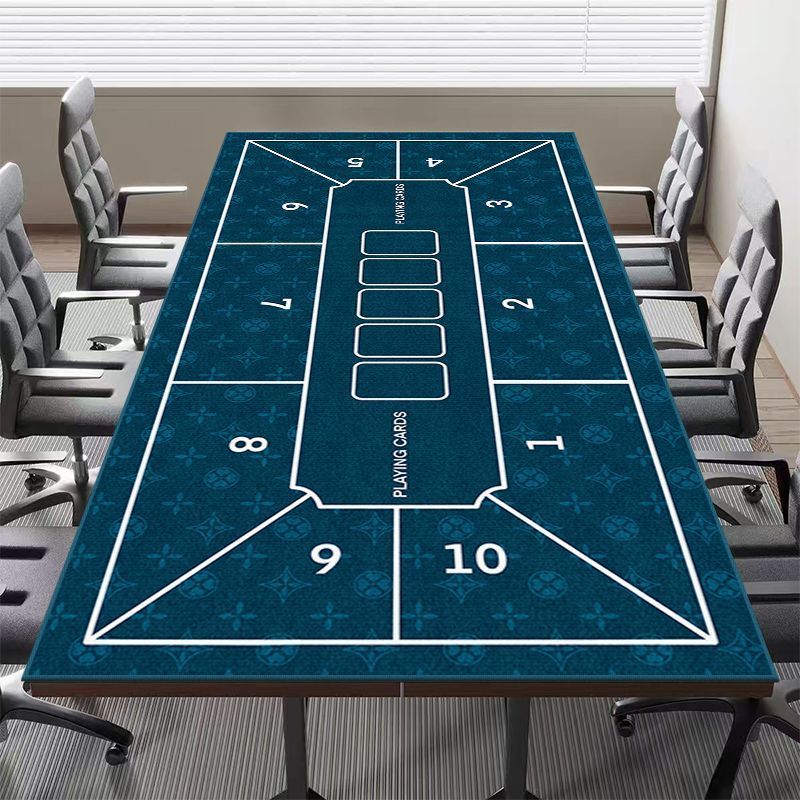 Party Games Simple - Einfache Texas Hold'em Tischmatte, wasserdicht und