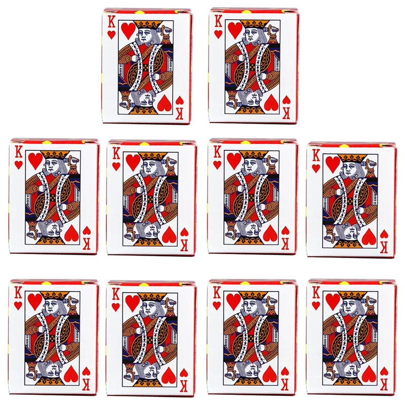 Party Games Juegos De Mesa - Mini Poker Spielkarten Festival Party Spiele