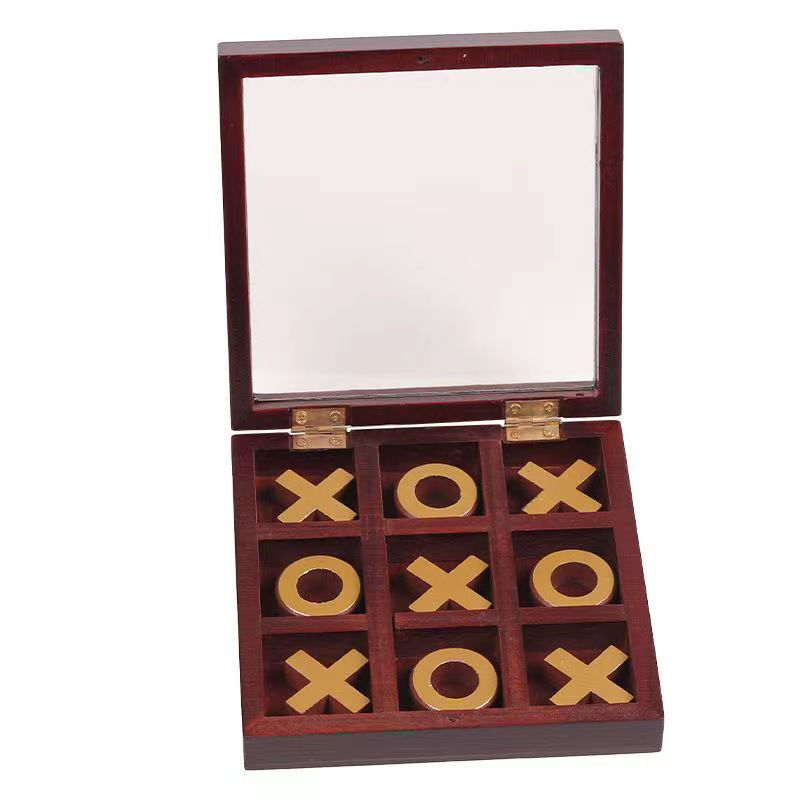 Party Games Juegos De Mesa - 3D Tic Tac Toe Spiel Holz