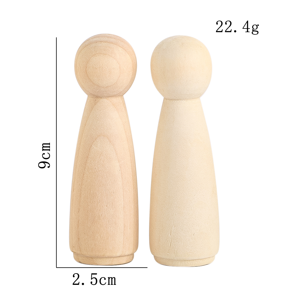 2PCS Holz Puppe Massivholz Car – Party Games Simple Bewertung und Preis