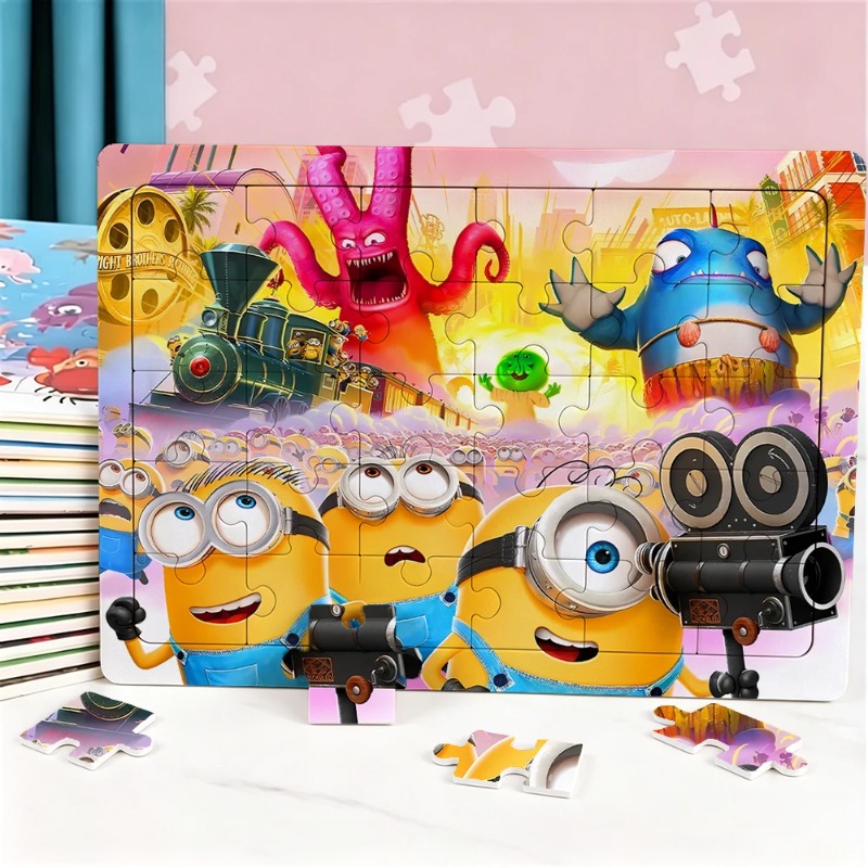 2026 Minions Puzzle Cartoon An – Party Games Simple Bewertung und Preis