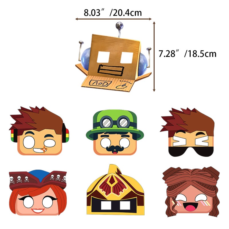 12 Stück ROBLOXS-Spielfiguren  – Party Games In Roblox Bewertung und Preis