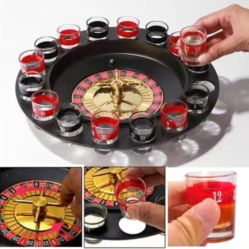 Russisches Turntable Lucky Sho – Party Games Adults Drinking Bewertung und Preis