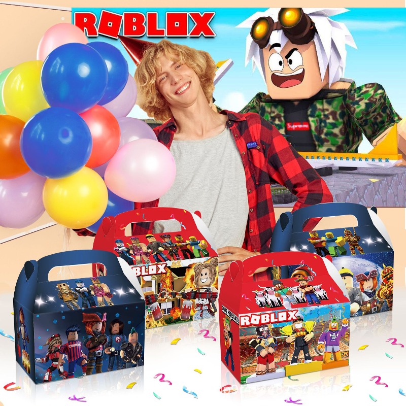12-teiliges Set Roblox-Themen- – Party Games In Roblox Bewertung und Preis
