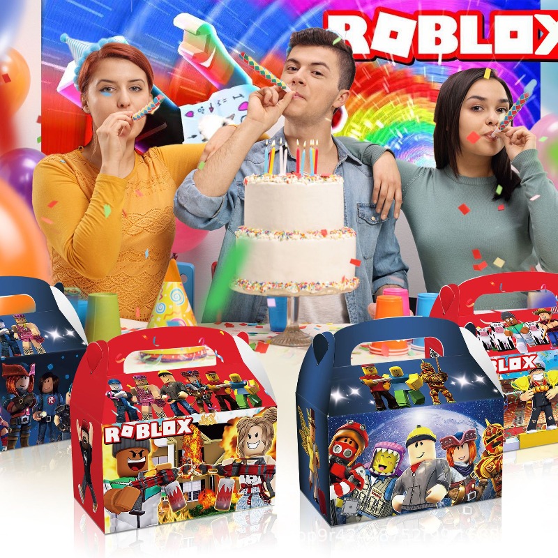 12-teiliges Set Roblox-Themen- – Party Games In Roblox Bewertung und Preis