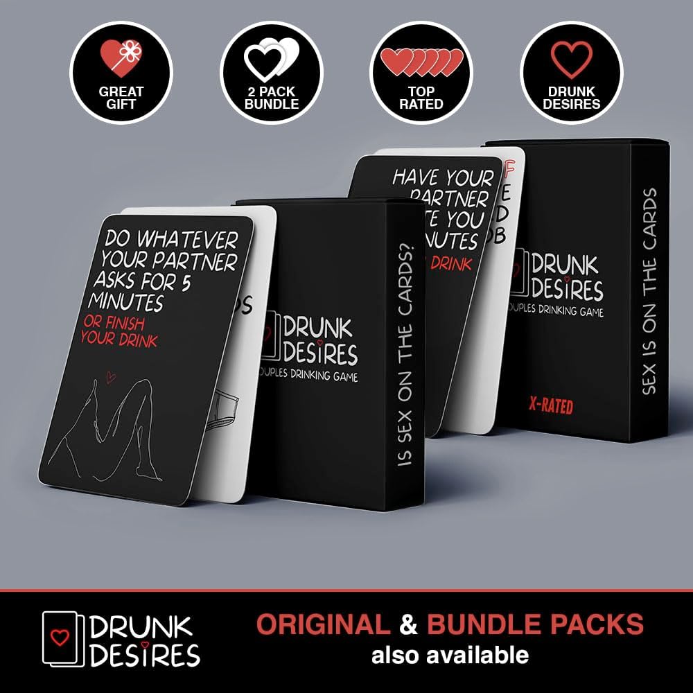 Drunk Desires Paar-Trinkspiel, – Party Games Entertainer Bewertung und Preis