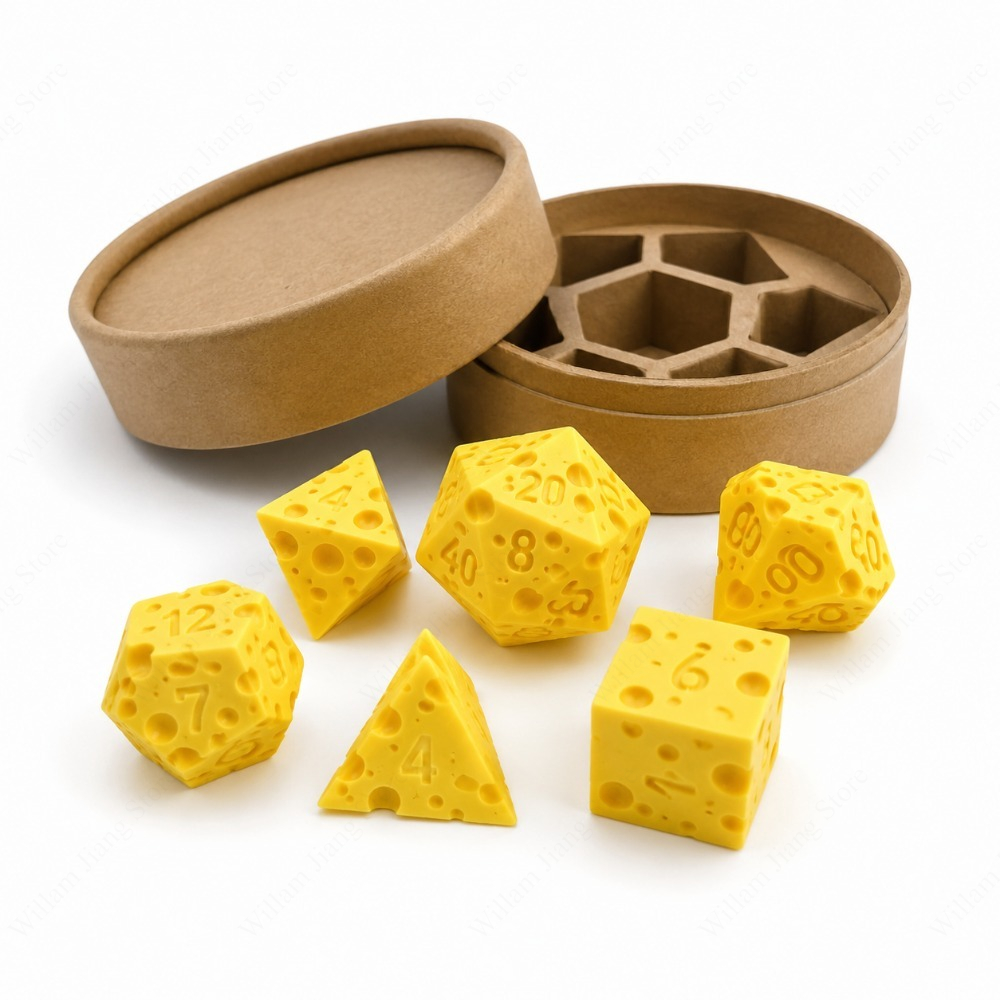 3D-Gedrucktes Käse-Würfelset m – Party Games Easter For Family Bewertung und Preis