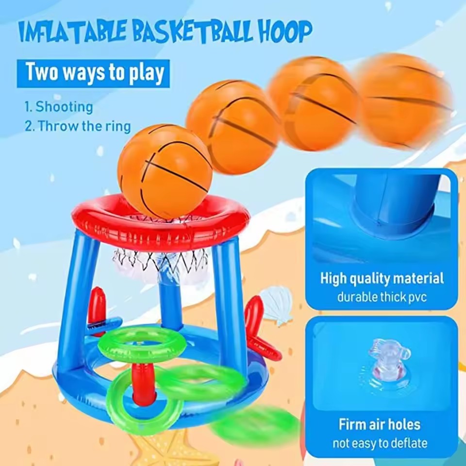 Aufblasbares schwimmendes Bask – Ring Toss Outdoor Bewertung und Preis