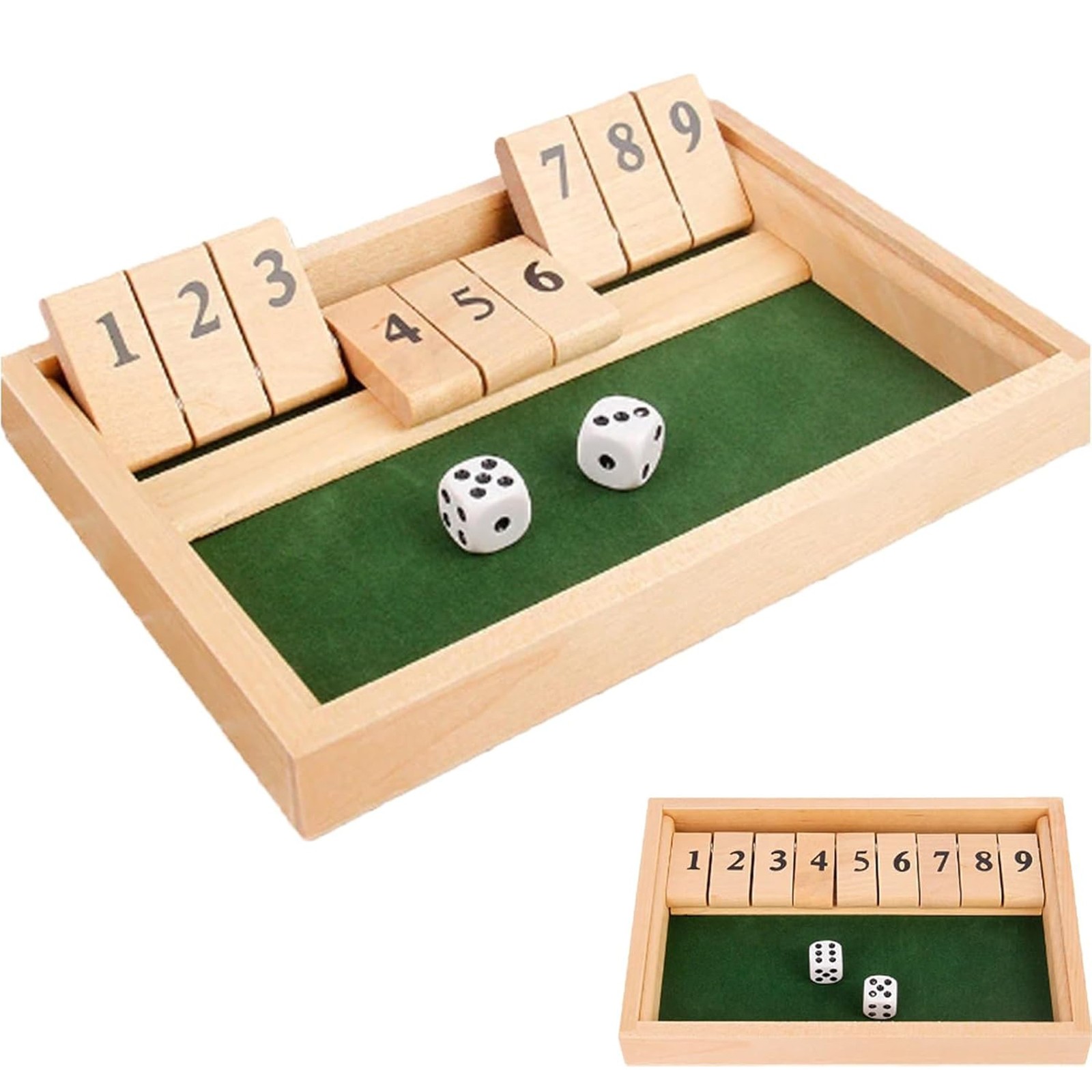 Deluxe vierseitiges 9-Zahlen-B – Party Games Adults Drinking Bewertung und Preis