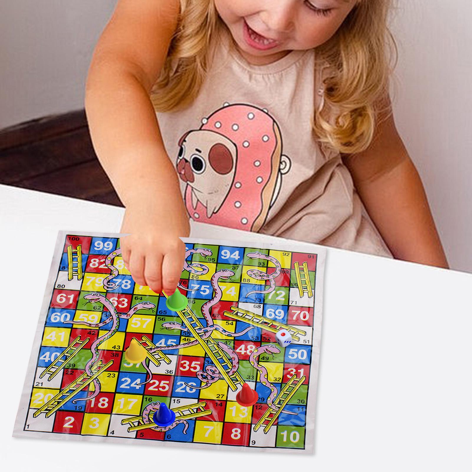 Mini-Schlangen- und Leitern-Br – Party Games Kids And Adults Bewertung und Preis