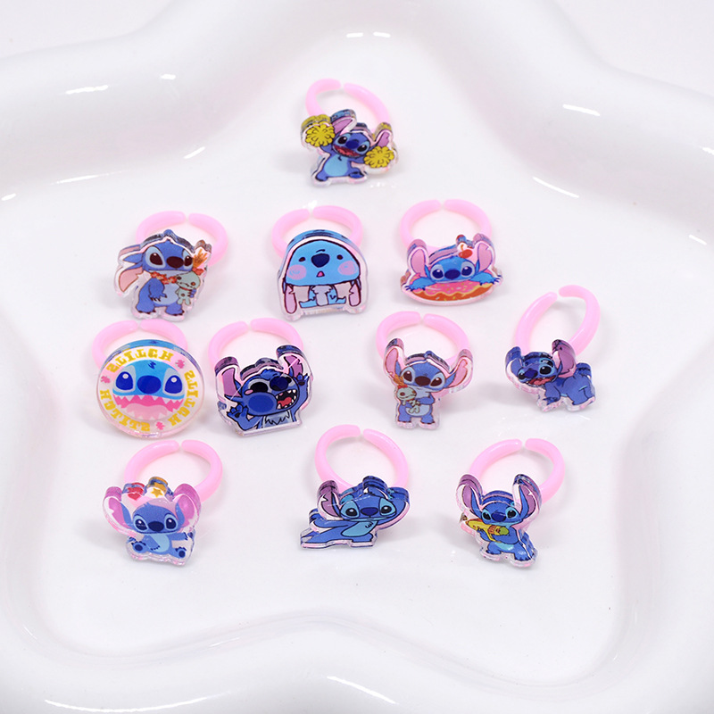 Stitch Acryl-Ring 10/20 Stück  – Party Games Children Bewertung und Preis