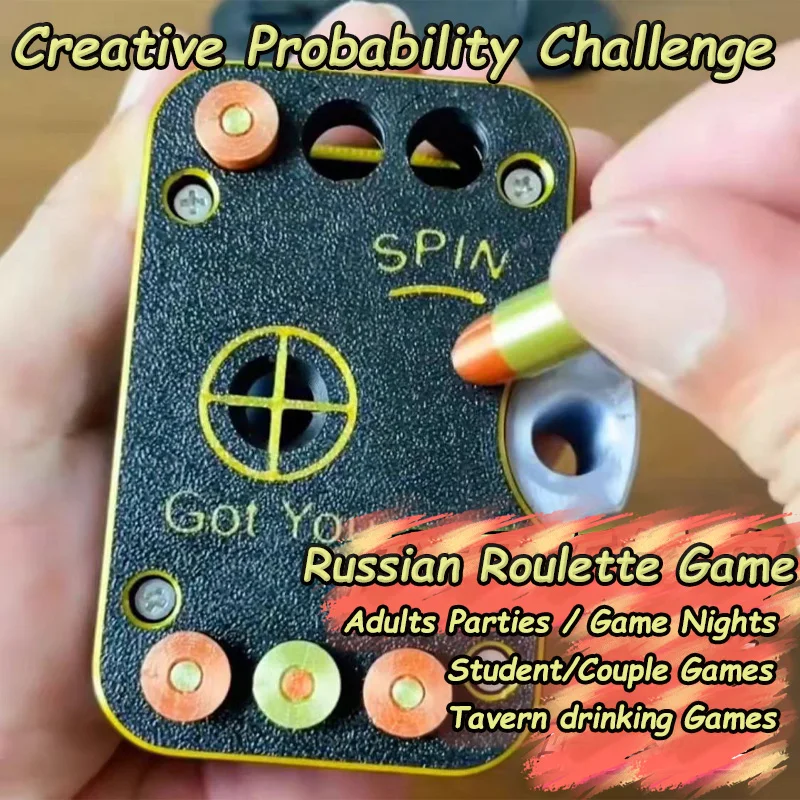 Russisches Roulette-Spielzeug  – Party Games Adults Drinking Bewertung und Preis