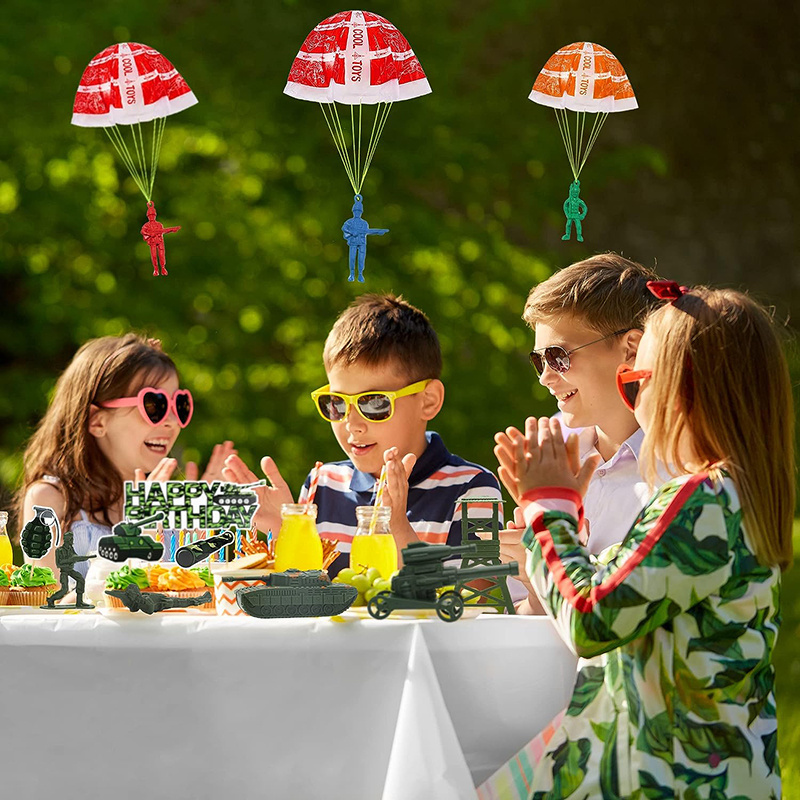 10/100 Stück Fallschirmspielze – Party Games Graduation Ideas Bewertung und Preis