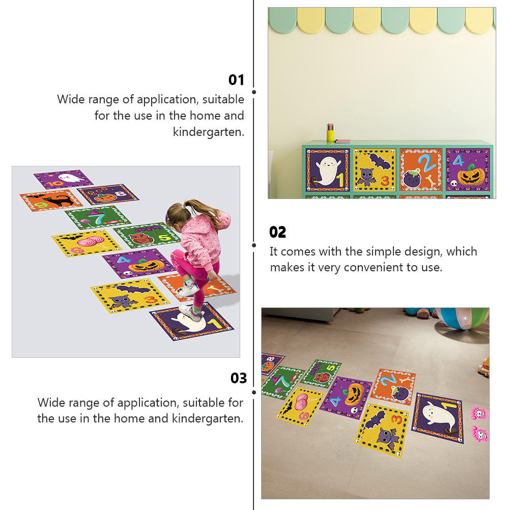 Hopscotch-Bodenaufkleber, PVC, – Party Games Simple Bewertung und Preis