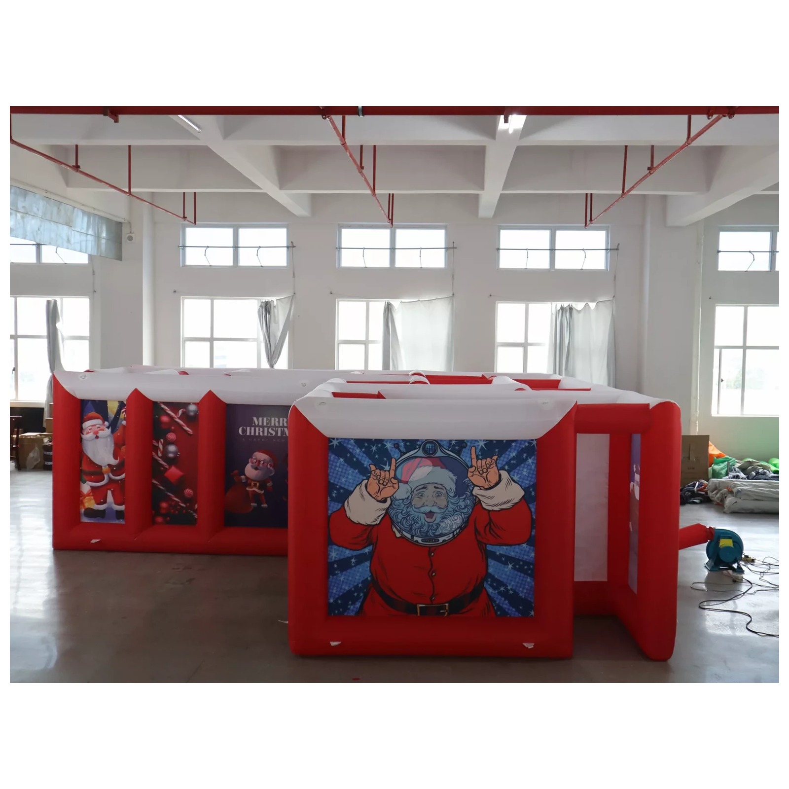 Großes rot-weißes aufblasbares – Party Games Kids And Adults Bewertung und Preis